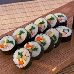 Fried Kimbap