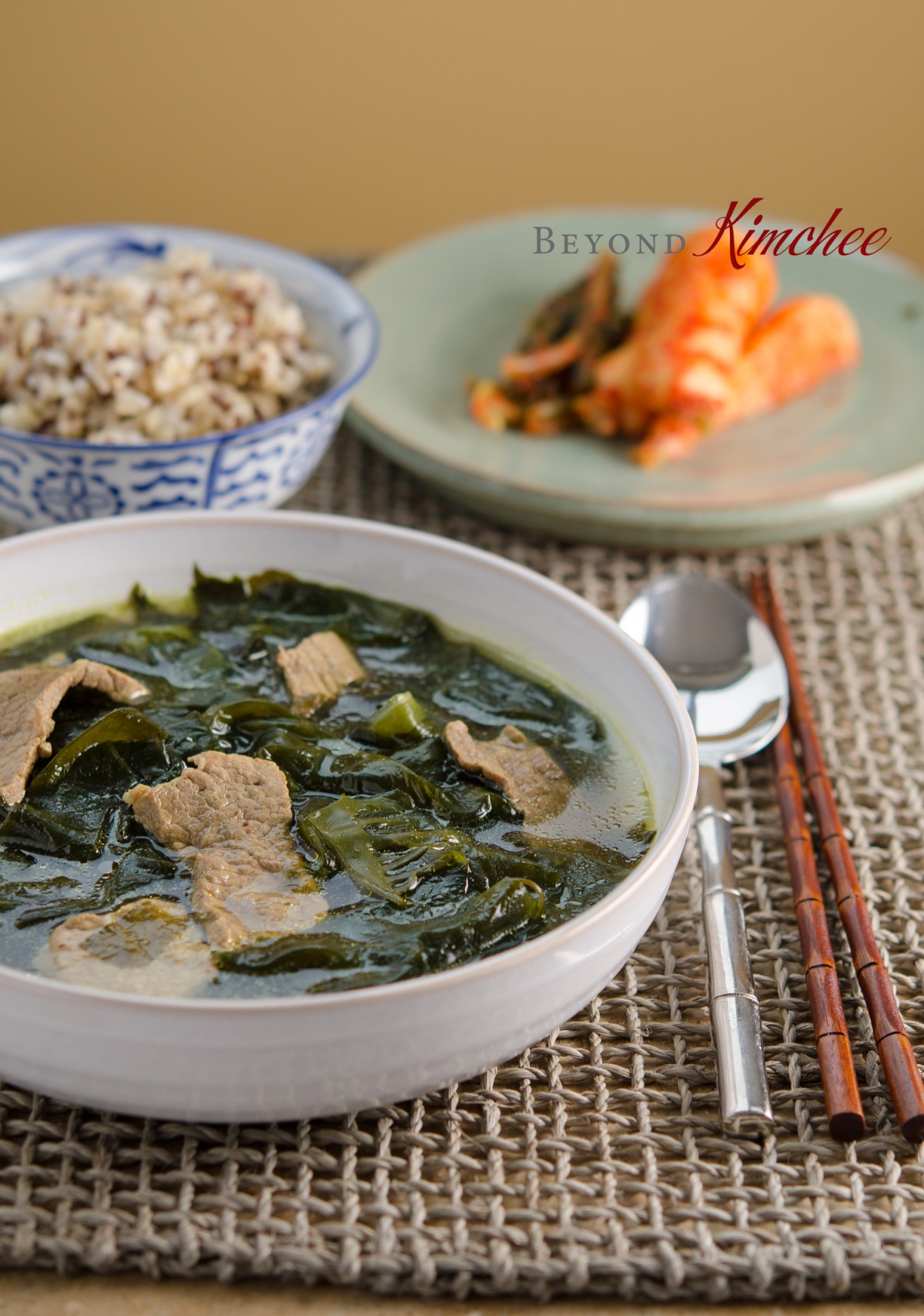 Beef Seaweed Soup Beyond Kimchee