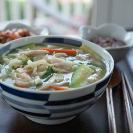 Korean Chicken Noodle Soup