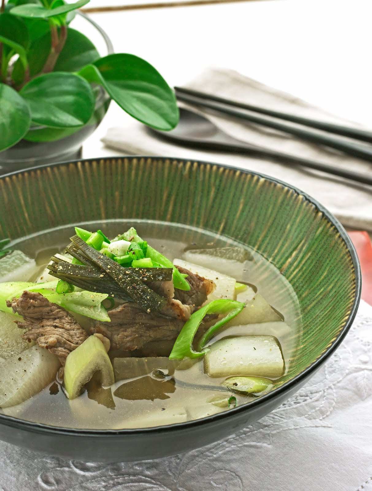 Beef Radish Soup Beyond Kimchee