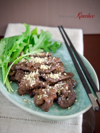 Nuhbiani is an ancient style easy Korean beef