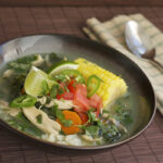 Mexican style chicken soup