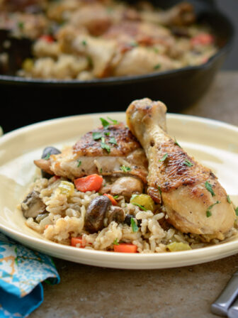 chicken and rice casserole is one pot dish