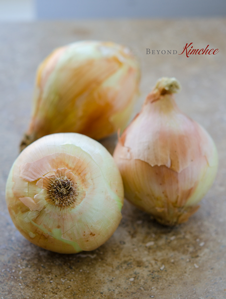 Vidalia onion is great for making a braised  onion side dish.