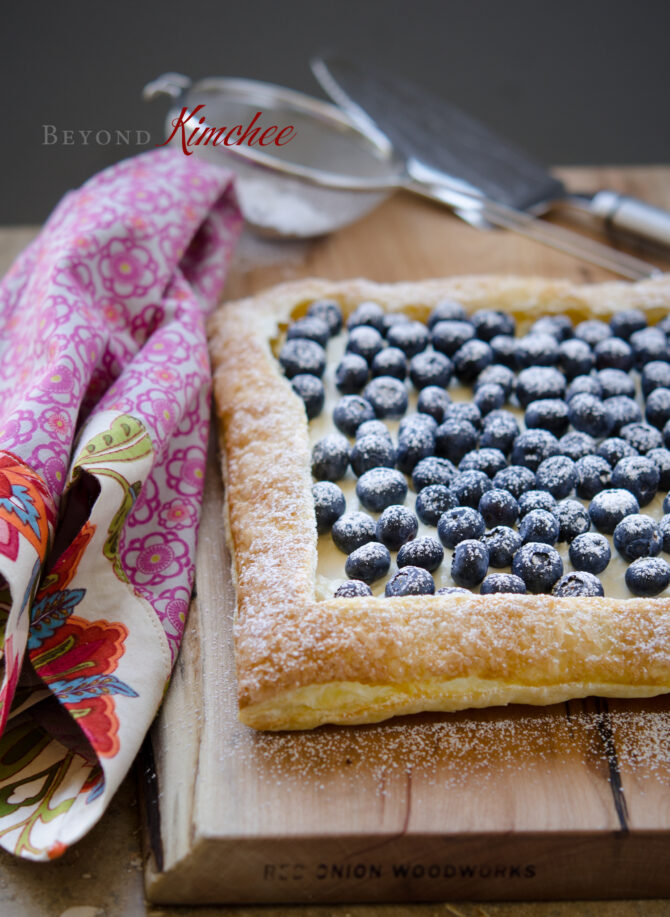 Easy Blueberry Tart Beyond Kimchee