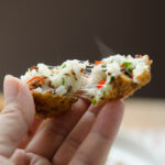 Quinoa rice ball with cheese.