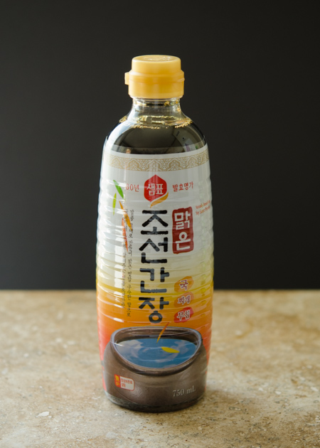 Korean Soy Sauce for Soup is used in many Korean cooking