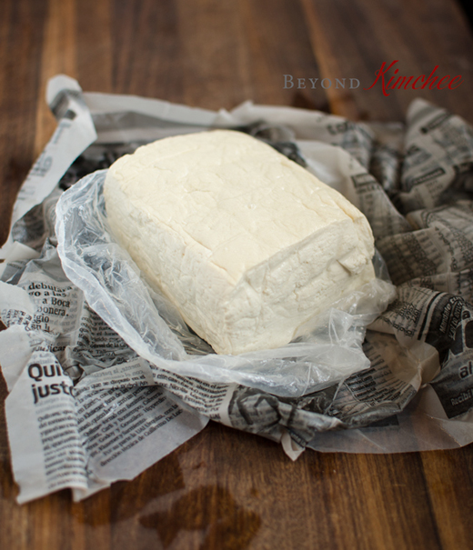 Fresh soft tofu is great for Korean soups and stews.