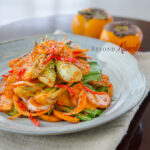 Bok Choy Persimmon Kimchi Salad