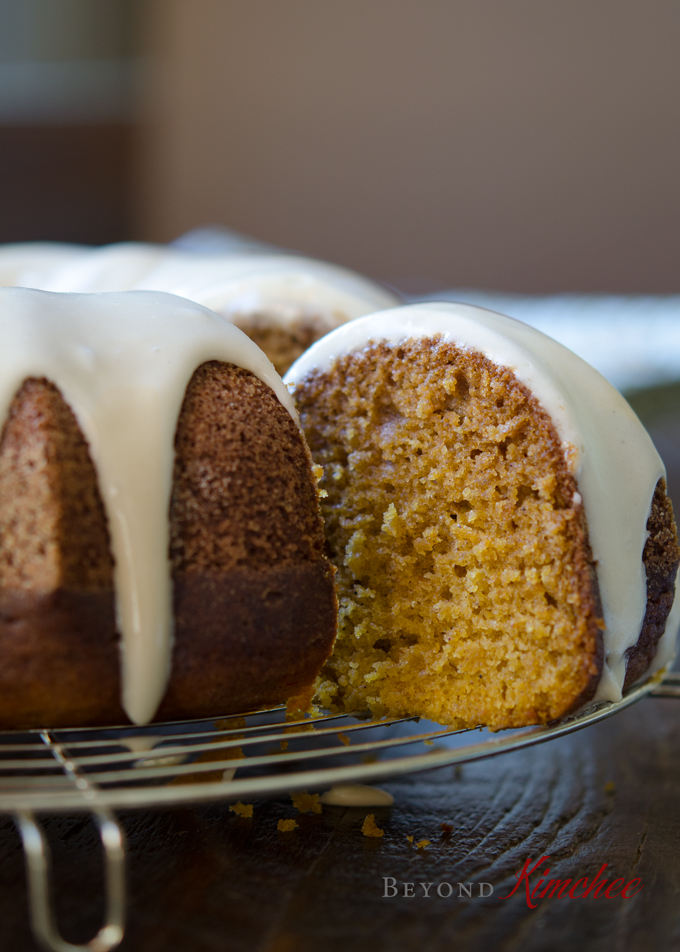 Pumpkin Bundt Cake with Glaze - Lauren's Latest