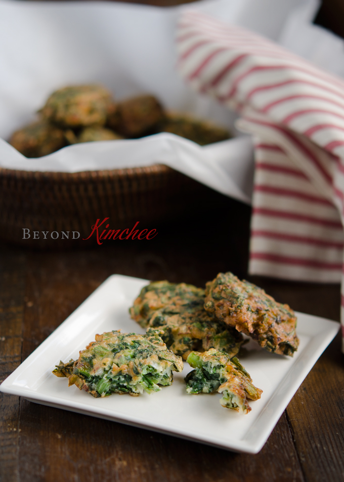 Swiss Chard Fritters are a tasty snack and it's quick and easy to make.