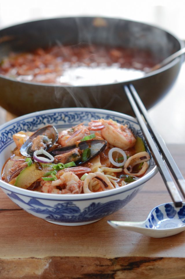 Jjamppong Recipe (Korean Seafood Noodle Soup) Beyond Kimchee