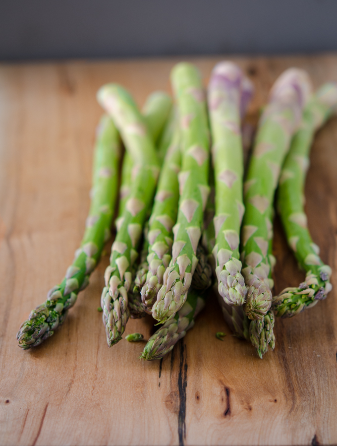 Roasted Asparagus with Brown Butter Balsamic Sauce