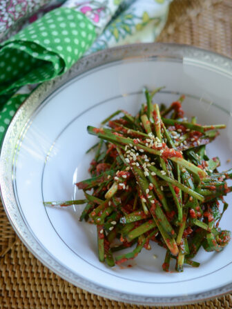 Garlic Chives Kimchi (Buchu kimchi) is quick and easy kimchi to enjoy any season.