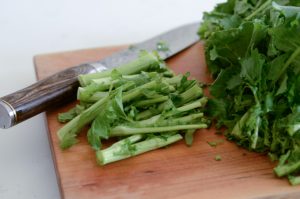 Broccoli Rabe Salad with Soybean Paste | Beyond Kimchee