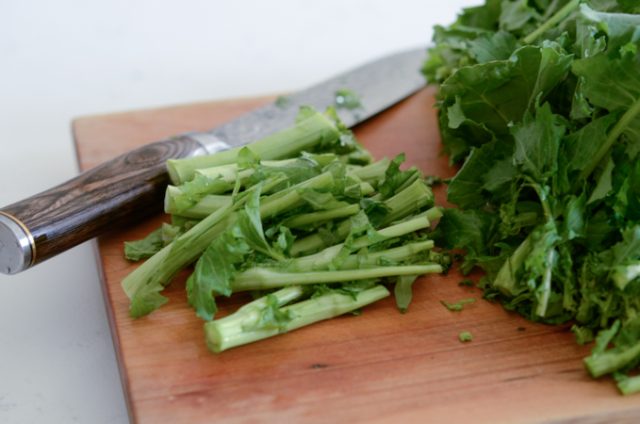 Broccoli Rabe Salad with Soybean Paste | Beyond Kimchee