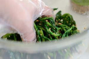 Broccoli Rabe Salad with Soybean Paste | Beyond Kimchee
