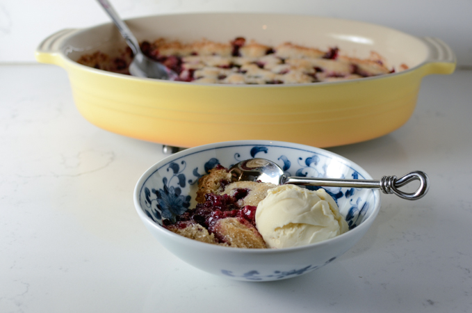 This southern style blackberry cobbler recipe works like a charm.