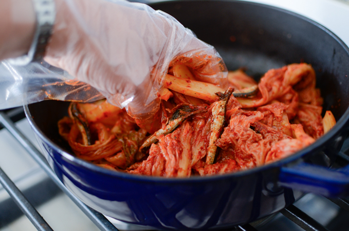 Kimchi jjigae recipe anchovies