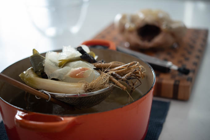 Korean Chicken Noodle Soup