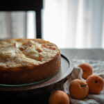 Apricot Kuchen is a German apricot cake made with fresh apricots