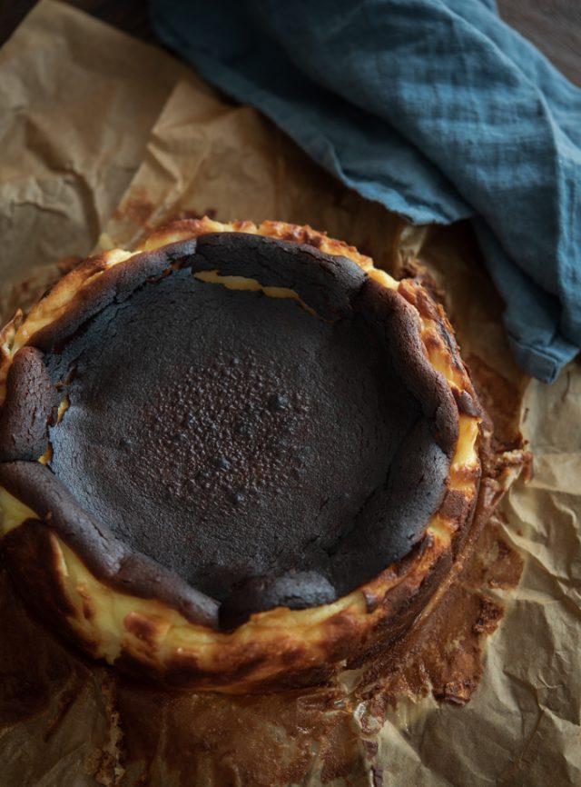 Basque Burnt Cheesecake (La Viña Style Cheesecake) Beyond Kimchee