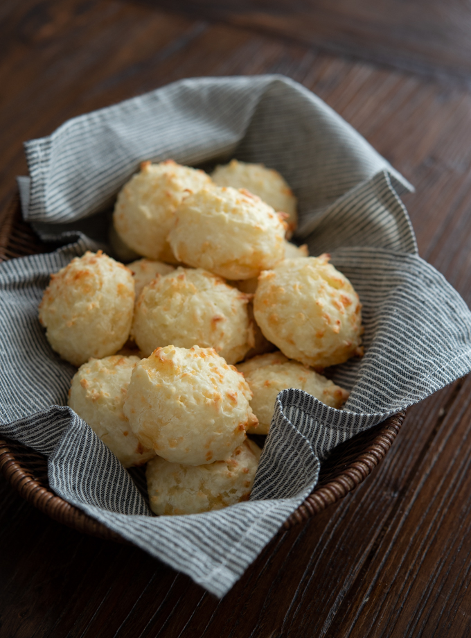 Brazilian Cheese Bread is perfect for gluten-free breakfast.