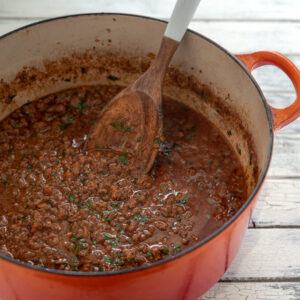 Authentic Italian Ragu Bolognese sauce