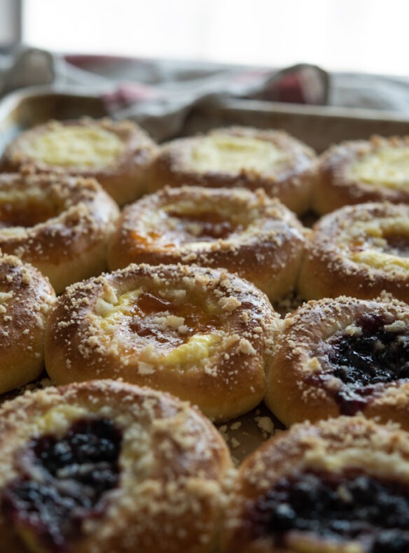 Czech Kolache Recipe (Soft Buns with Fruit & Cheese) | Beyond Kimchee