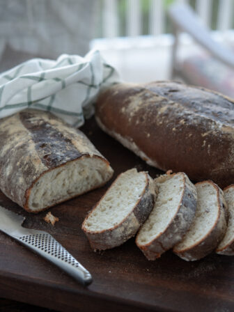 German Potato Bread is crisp on the outside and tender and moist inside