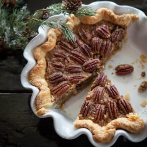 This no corn syrup pecan pie recipe makes a perfect Thanksgiving or holiday dessert.
