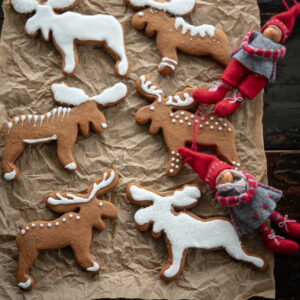 Swedish gingerbread cookies for Holiday