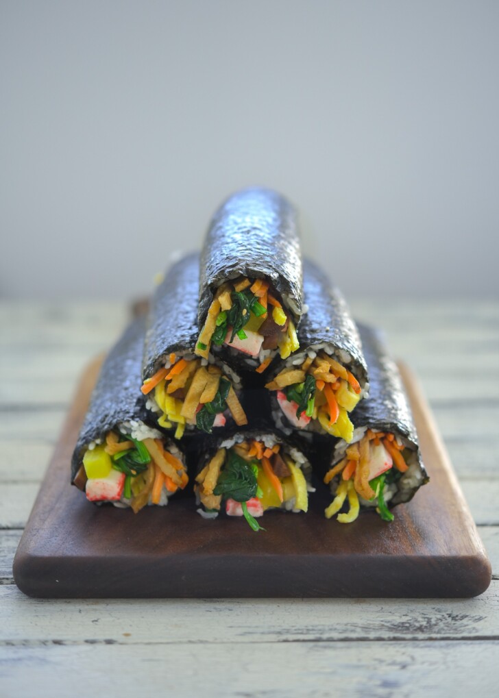 Kimbap (Korean Seaweed Rice Roll) Beyond Kimchee