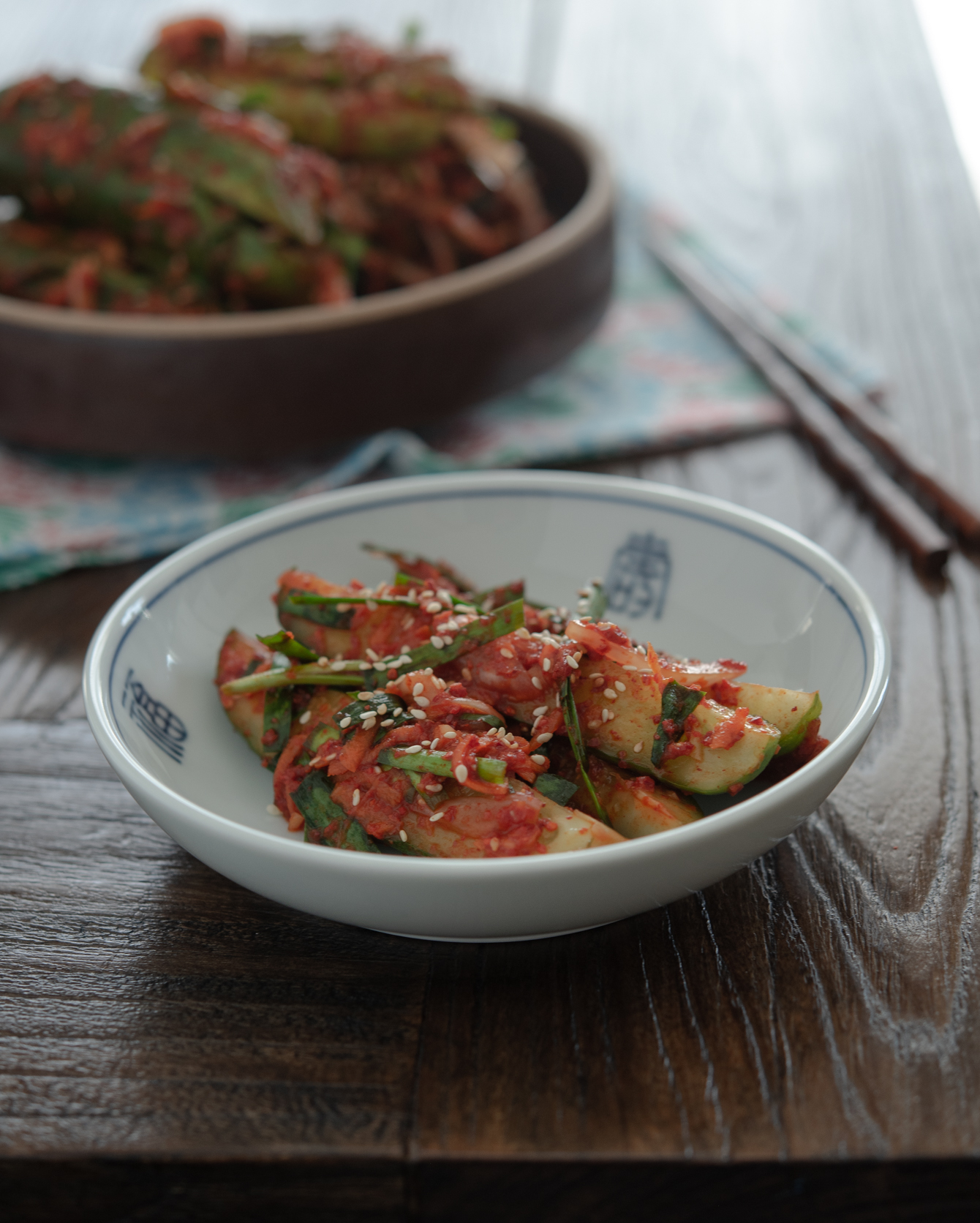 Korean Cucumber Kimchi (OiSobagi) Beyond Kimchee