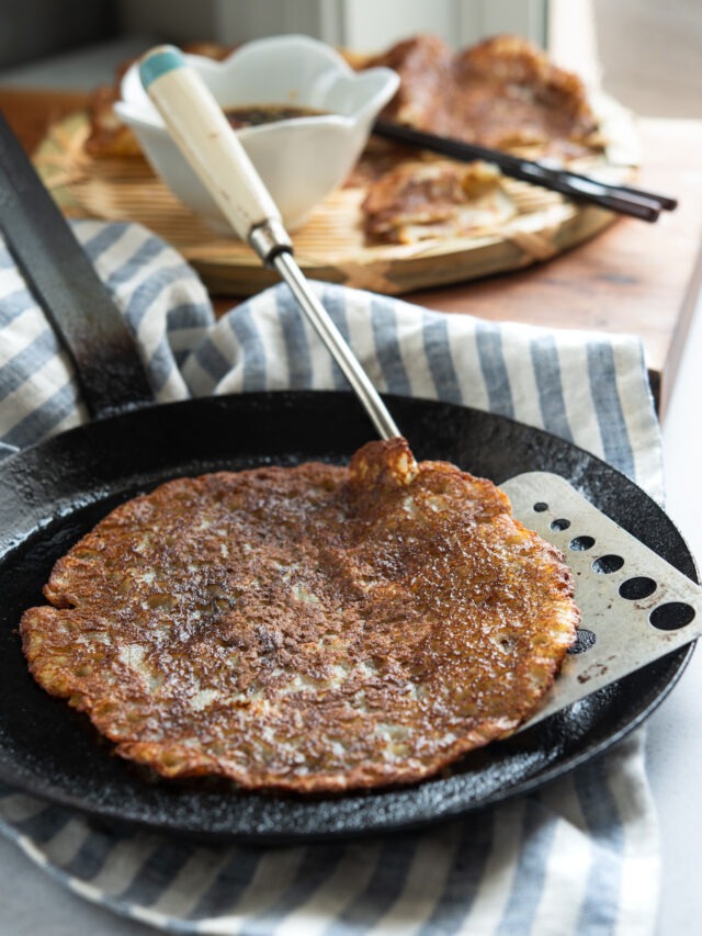 Easy Korean Potato Pancake (Gamja-Jeon)