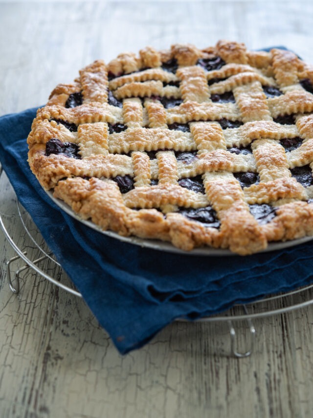 Maple Blueberry Pie
