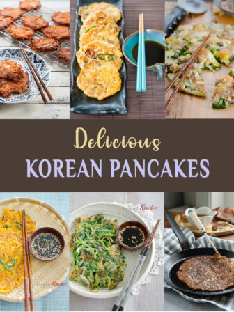 A collection of delicious Korean pancake recipes are compiled together.