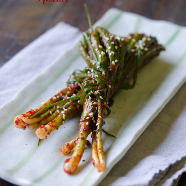 Green Onion Kimchi (PaKimchi) Beyond Kimchee