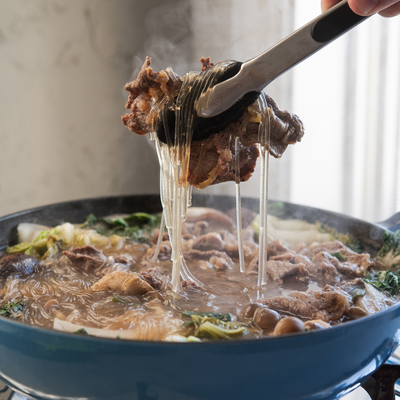 Korean Beef Bulgogi Hot Pot (Bulgogi Jeongol)