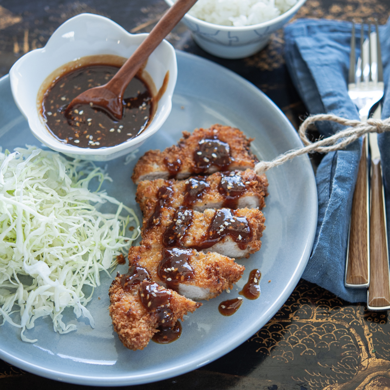 30Minute Crispy Tonkatsu (Japanese Pork Cutlet)