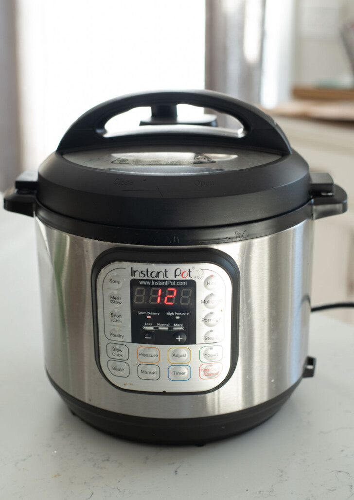 Instant pot is an easy kitchen tool for making Korean rice dessert.