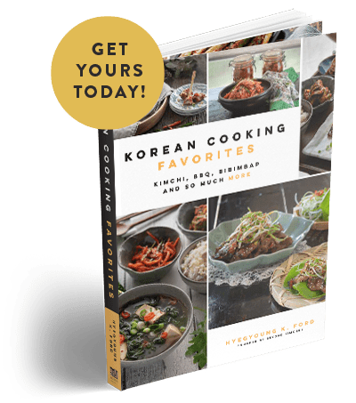 Cookbook cover mockup with text: GET YOURS TODAY!