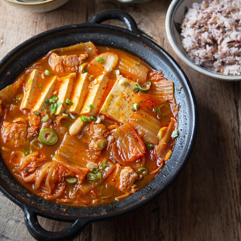 Authentic Pork Kimchi Stew Recipe (Kimchi Jjigae) - Beyond Kimchee