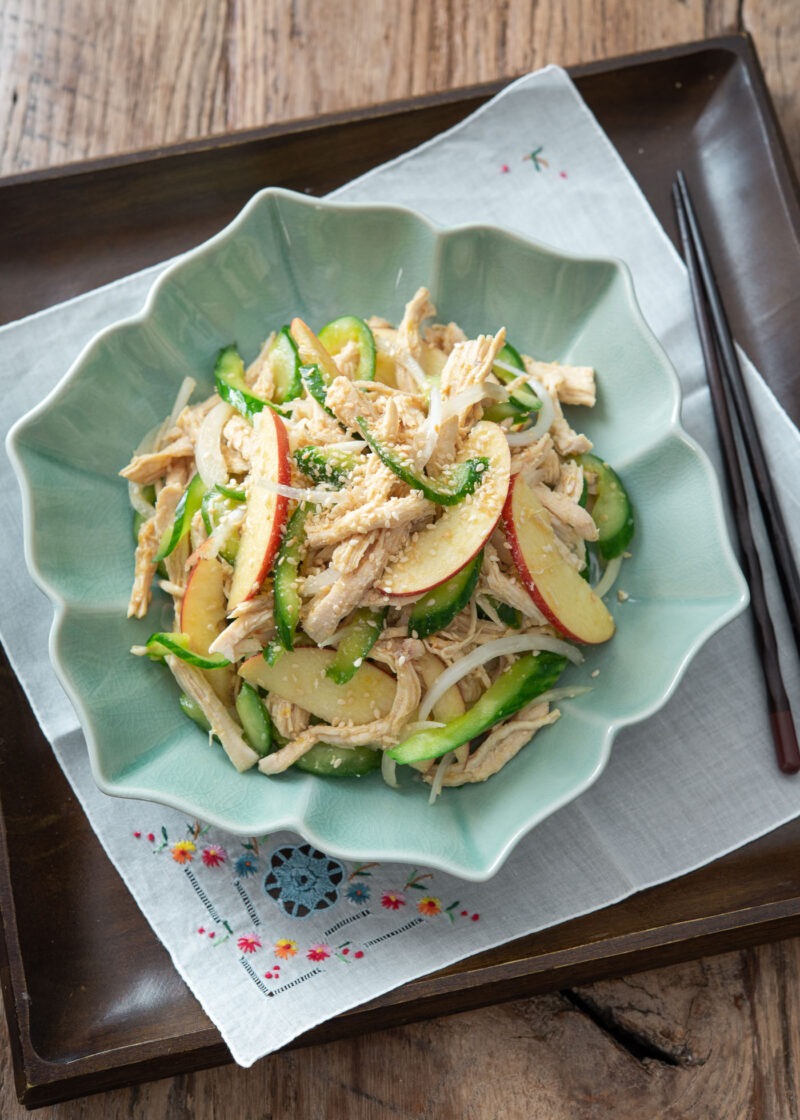 Korean Chicken Salad (Dak Nangchae) Beyond Kimchee