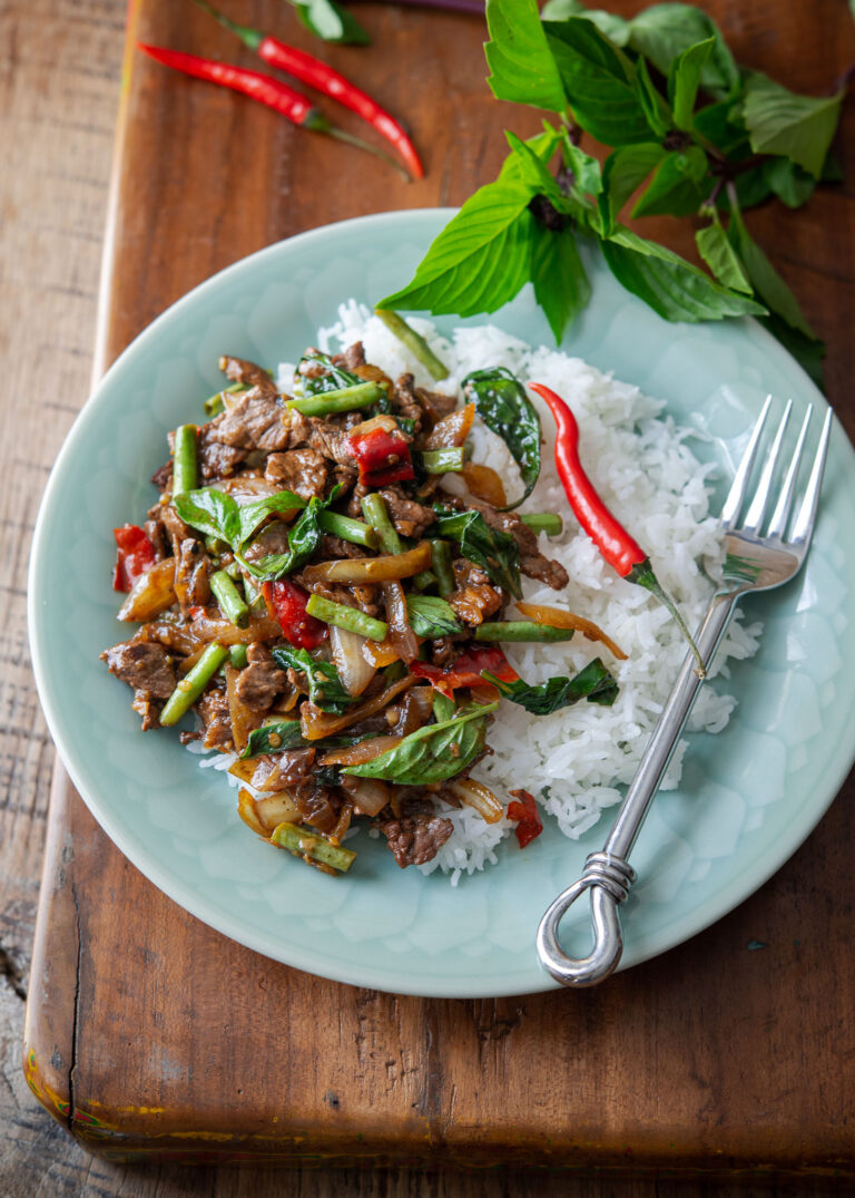 The Best Thai Basil Beef (Pad Gra Prow) Beyond Kimchee