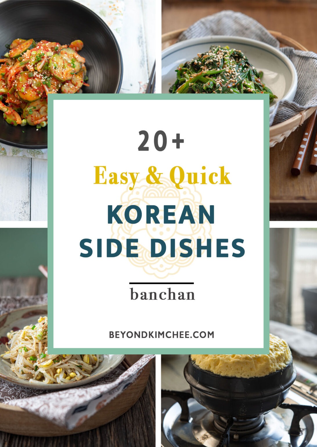 Easy & Quick Korean Side Dishes (Banchan) Beyond Kimchee