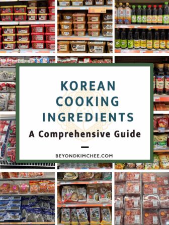 A comprehensive guide to Korean cooking ingredients