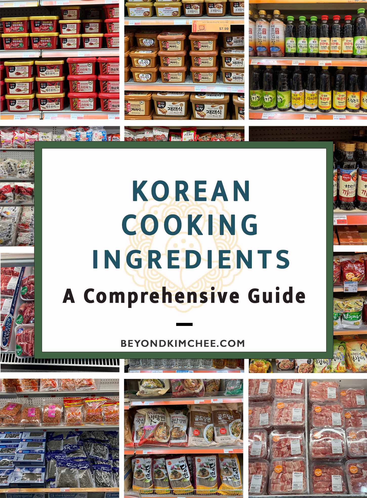 A comprehensive guide to Korean ingredients and Korean spices.