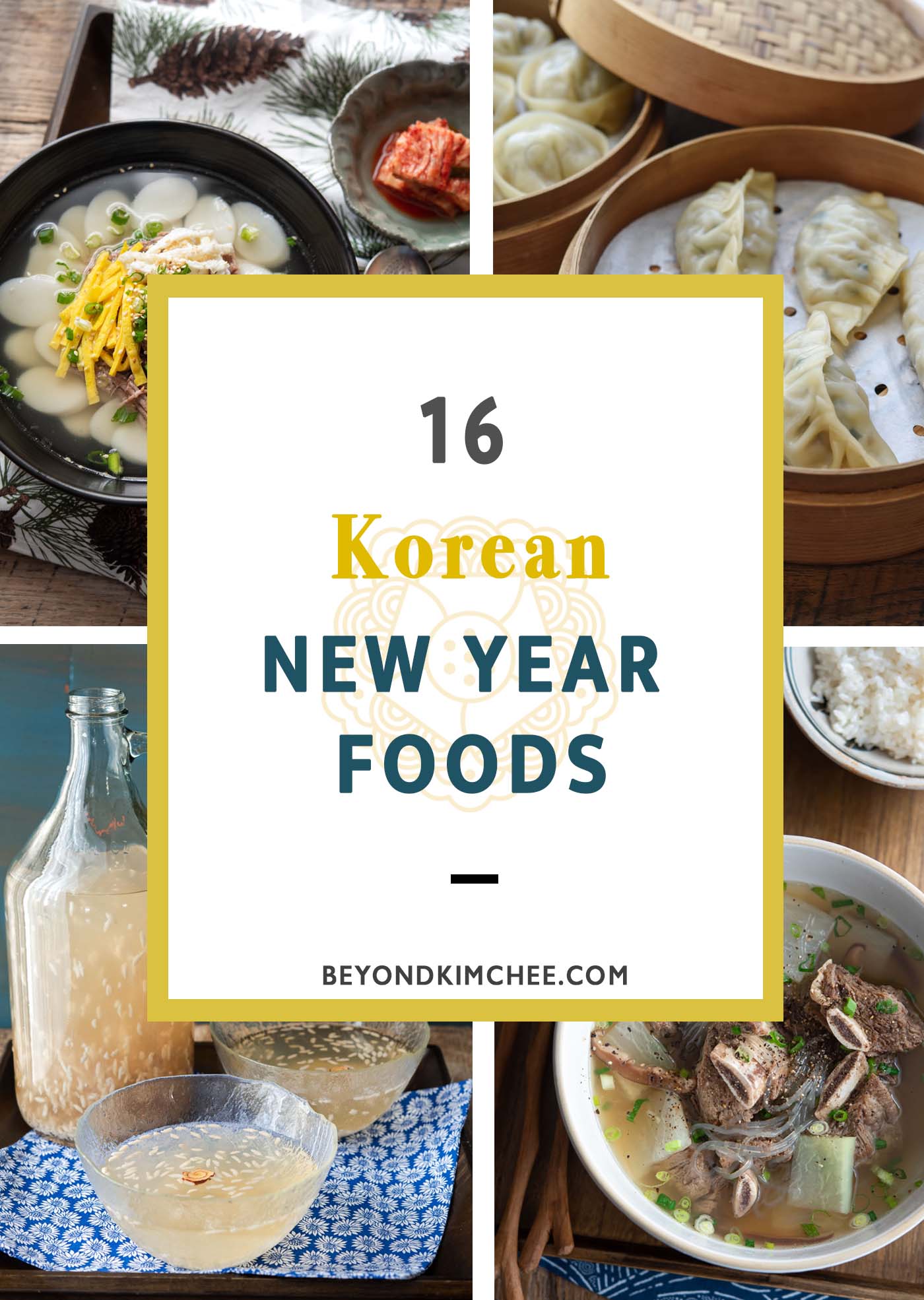 Recipes for Korean Lunar New Year celebration