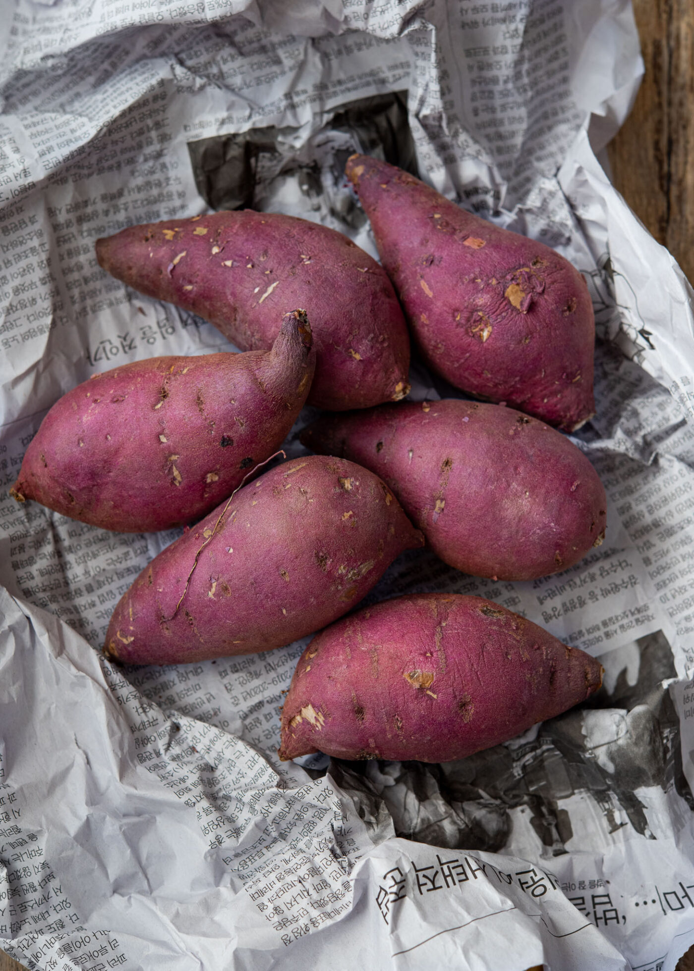 Pan Roasted Korean Sweet Potato - Beyond Kimchee